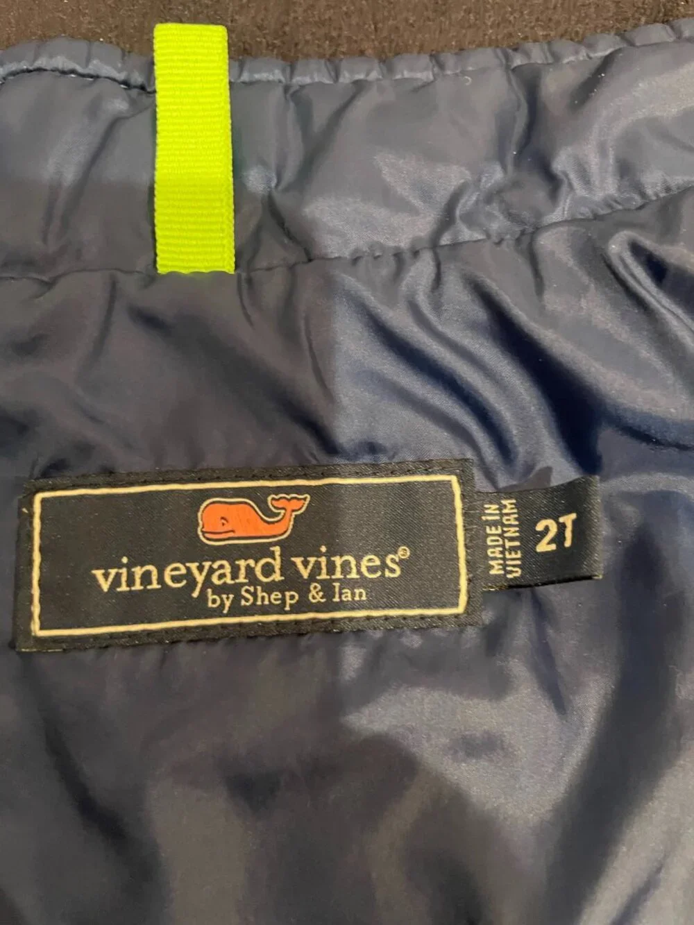 Vineyard Vines Navy Vest - Sz. 2T